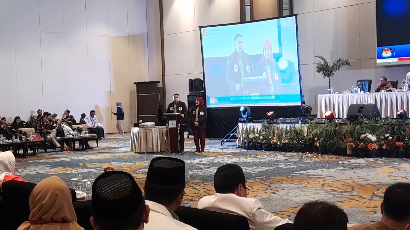  Dapat Nomor Urut 1 Pilwalkot Makassar, Appi-Aliyah Target 50 Persen Suara