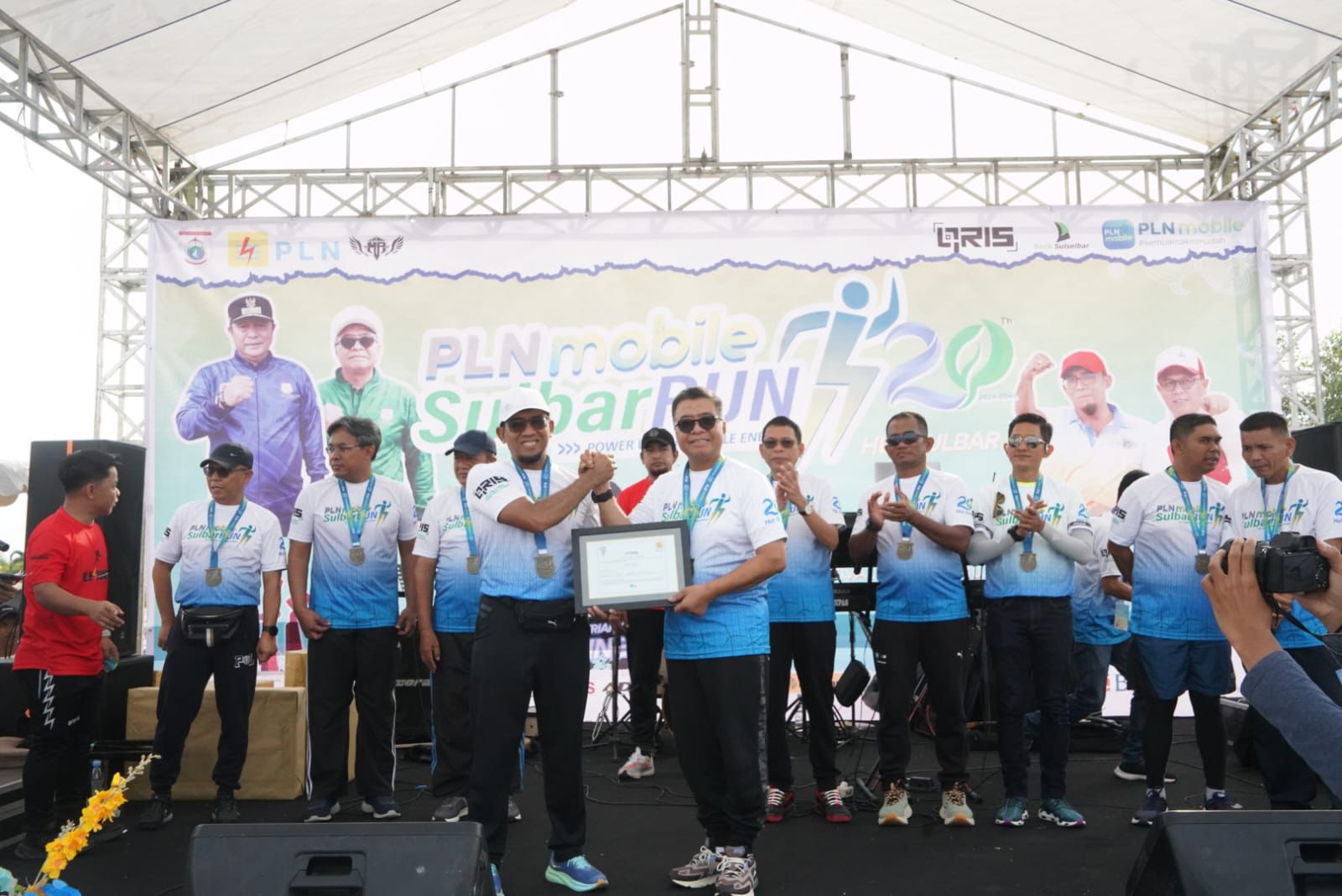  Sukses Gelar Mobile Sulbar Run, Sumbang Pengurangan emisi Karbon 1.800 kilogram (kg) CO2