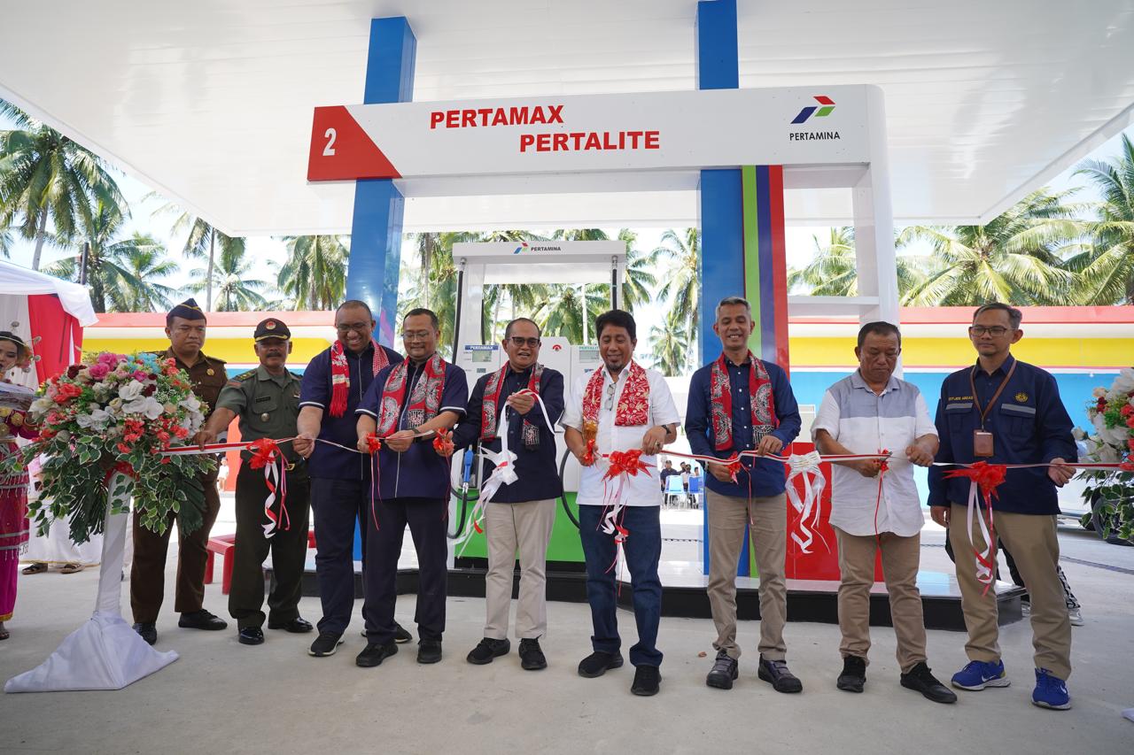  40 Lembaga Penyaluran BBM Satu Harga di Resmikan Pertamina