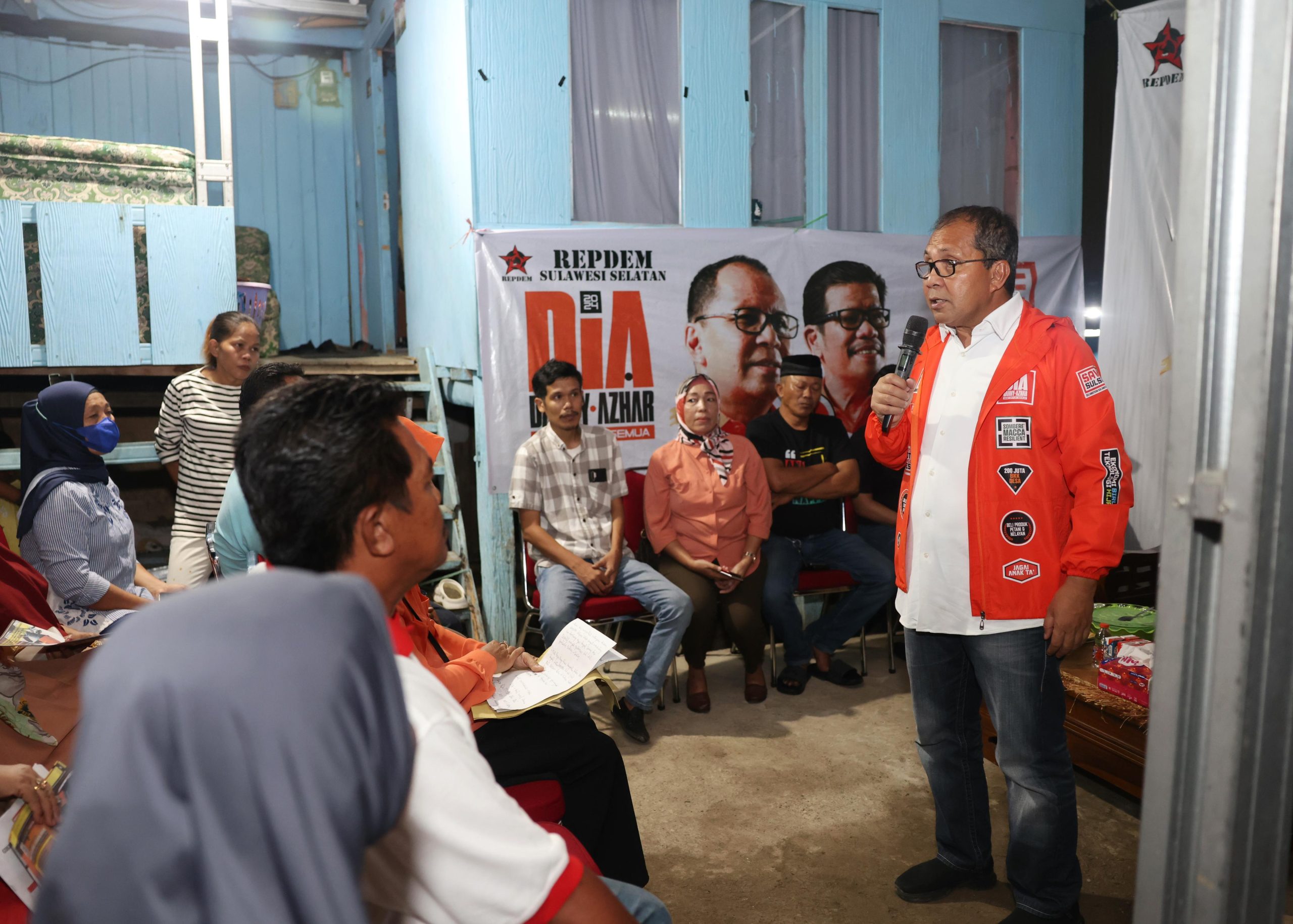  Cagub Sulsel Garap Potensi Suara Pemilih di Bone, Keliling Lima Kecamatan