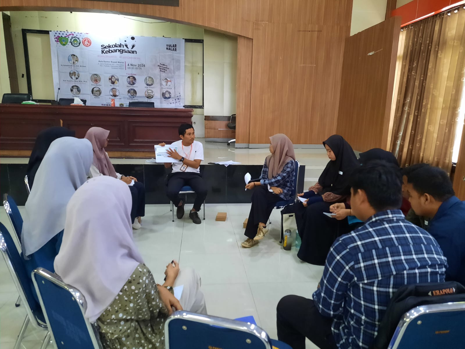  Sekolah Kebangsaan Tular Nalar Kembali Hadir di Kampus UMMA Maros