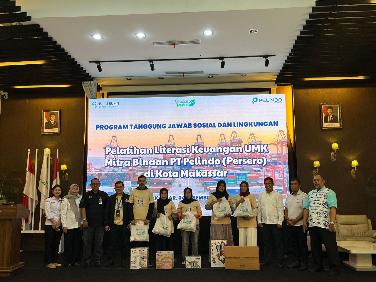  Dorong Pertumbuhan UMK, Pelindo Gelar Pelatihan Keuangan di Makassar