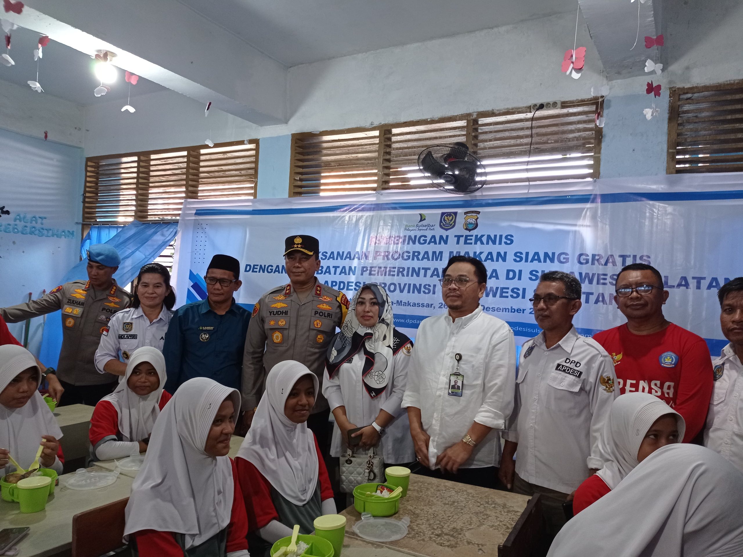  Apdesi Sulsel Gelar Simulasi Makan Siang Bergizi di Makassar