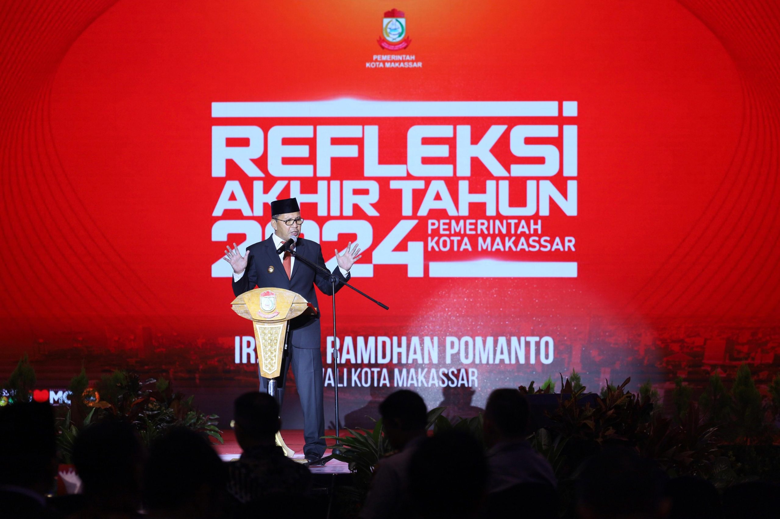  Danny Pomanto Kabarkan Bukti Makassar Kota Dunia di Refleksi Akhir Tahun 2024