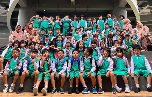 104 Siswa TK Kartika Ikuti Tiga Kegiatan Seru di SD Islam Athirah Makassar