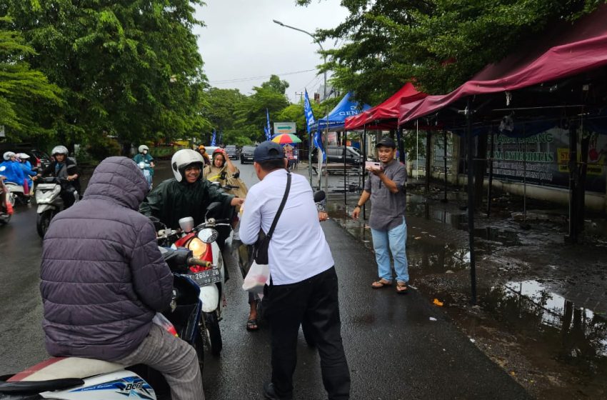  Bentuk Toleransi, Pembimas Kristen Kemenag Sulsel Bagi 300 Takjil 
