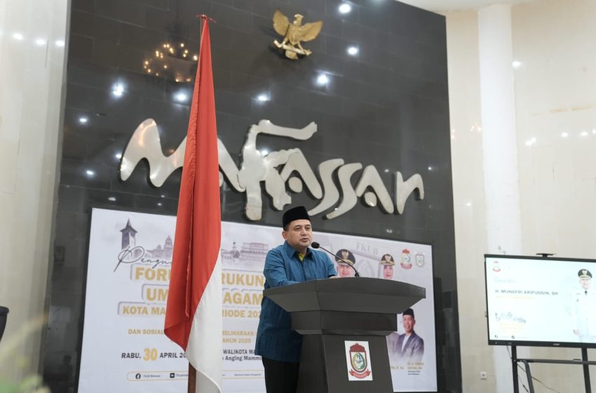  Pesan Munafri: FKUB Jaga Keharmonisan dan Tingkatkan Persaruan Antar Umat Beragam