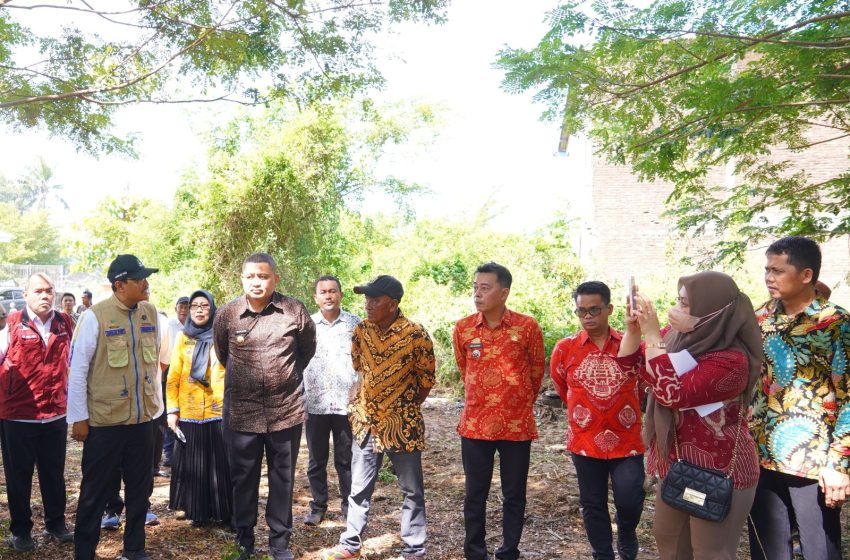  Munafri Arifuddin Dampingi Mensos RI Tinjau Sekolah Rakyat di Saloddong