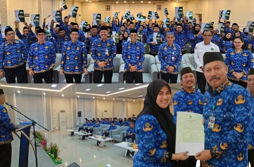  56 Orang PPPK di Kanwil Sulsel Terima SK Pengangkatan  