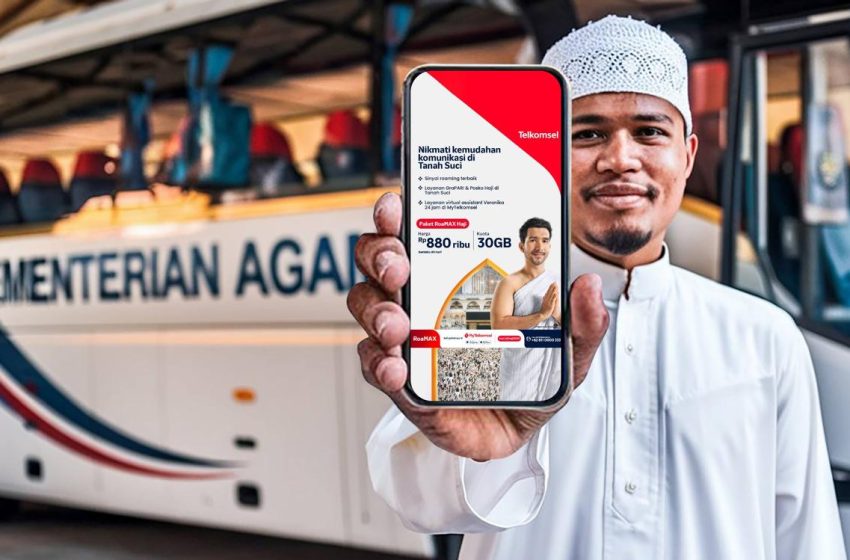  Paket RoaMAX Haji, Telkomsel Pastikan Jemaah Tetap Terhubung Nyaman dan Lancar