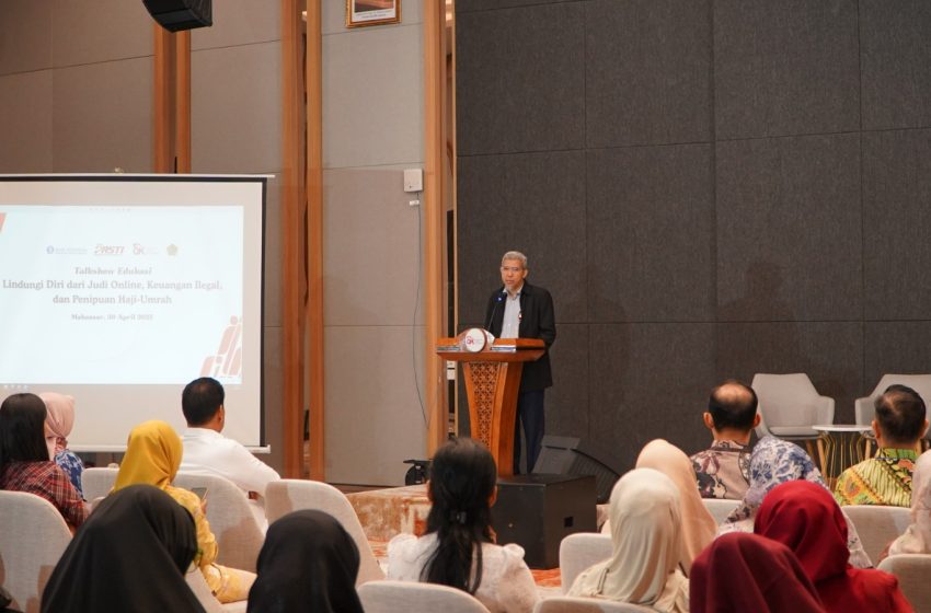  OJK Sulselbar dan Bank Indonesia, Edukasi Masyarakat Terkait Judol dan Cara Melindungi Diri Dari Berbagai Kejahatan Aktivitas Keuangan