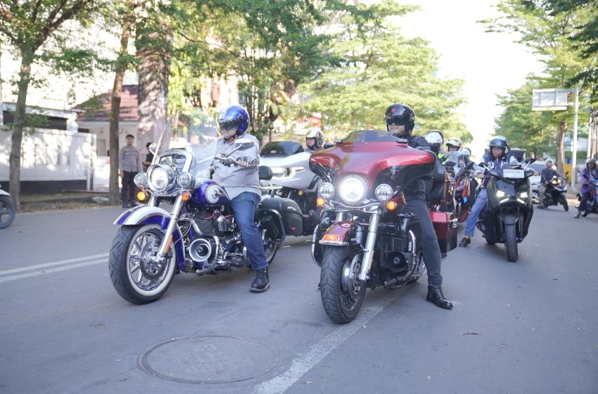  Kapolrestabes, Munafri dan IAS Ramaikan Grand Opening O2 Motoworks