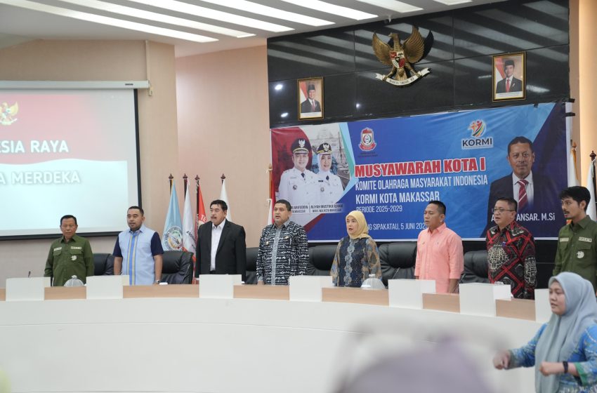  KORMI Dorong Gaya Hidup Sehat Lestarikan Budaya Lokal di Respon Pemkot Makassar
