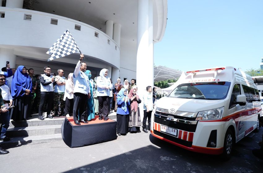  Pemprov Sulsel Luncurkan MICU, Mobil Ambulans Pertama yang Dilengkapi Ruang Operasi