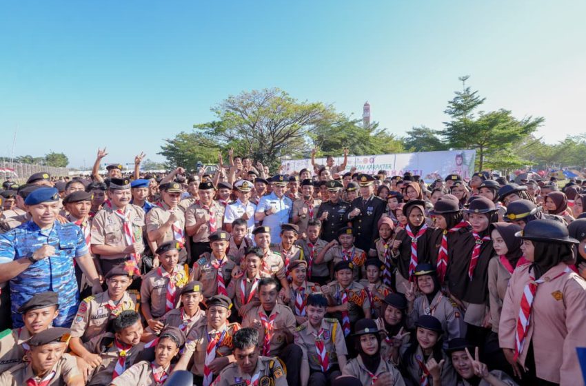  Hari Pramuka ke-64, Gubernur Sulsel Tekankan Tingkatkan Akhlak Moral Serta Kepedulian Lingkungan