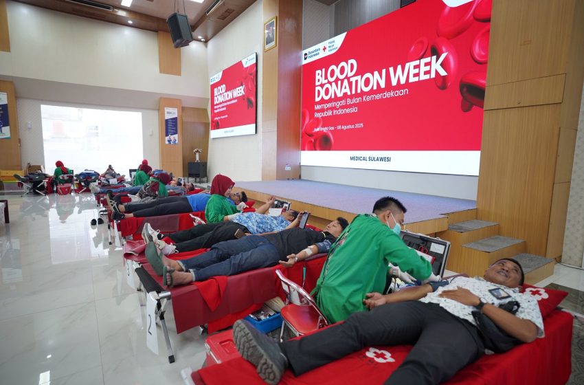  Pertamina Maknai Hut ke-80 RI dengan Menggelar Blood Donation Week