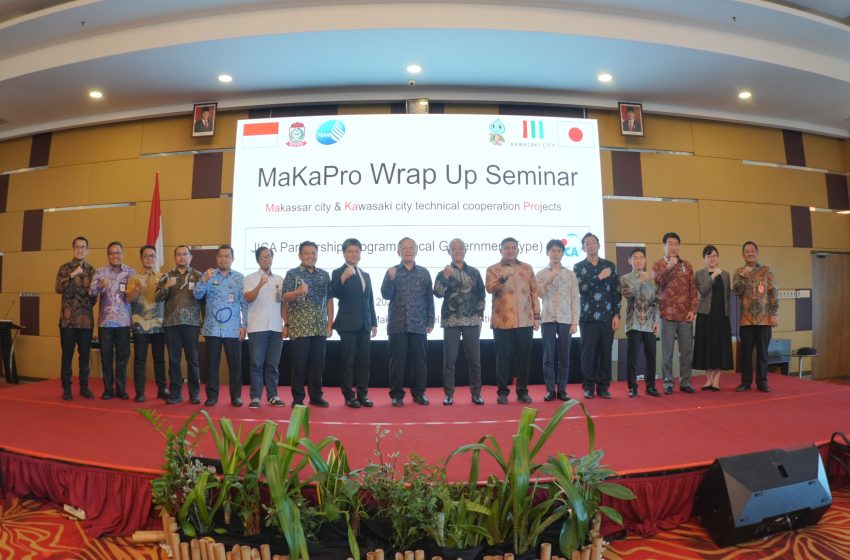  Makassar-Kawasaki Kolaborasi Tingkatkan Layanan Tata Kelola Air Bersih