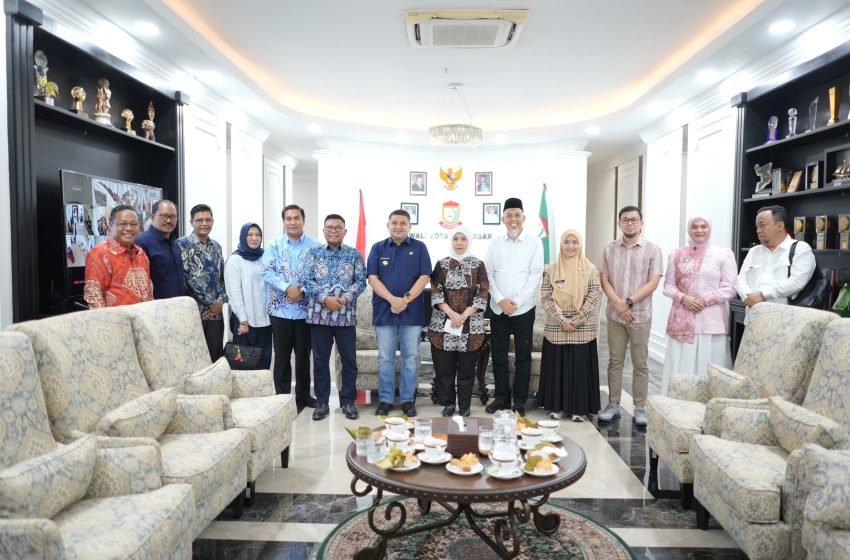  Sejumlah Kepala Daerah di Balaikota, Munafri Sharing Program Zero Waste Makassar