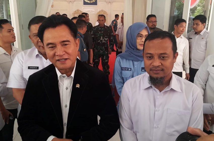  Temui Gubernur Sulsel, Yusril Ihza Mahendra Bahas Penangan Hukum Pasca Kericuhan di Kota Makassar 
