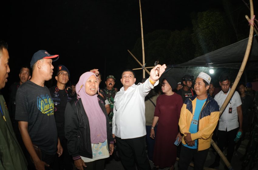  Munafri Arifuddin Susuri Lorong-Lorong dan Kanal Tinjau Posko Keamanan 