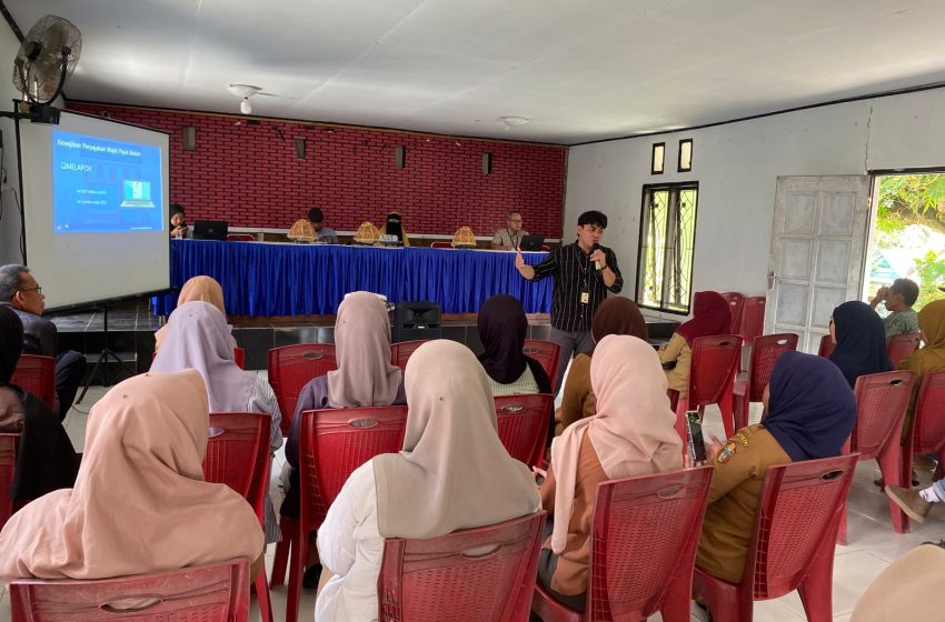 Tingkatkan Pemahaman dan Kepatuhan Perpajakan, KP2KP Sengkang Kenalkan Aplikasi Cortex ke BUMDes