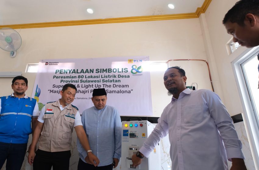 SuperSUN PLN, Aliri Listrik 20 Rumah Tangga di Pulau Samalona