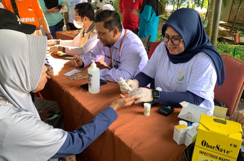  Ratusan Warga Antusias Ikuti Medical Check-Up Gratis di Bukit Baruga