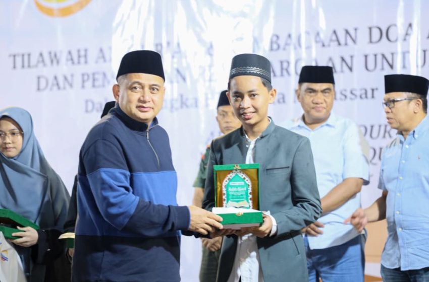  418 Anak Panti Dan 100 Hafidz Terima Bantuan di Hut Kota Makassar