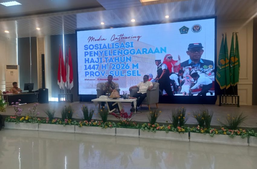  Sulsel Dapat Kuota Haji 9.670 Jemaah, Kemenag: Pembagian 2026 Berbasis Daftar Tunggu