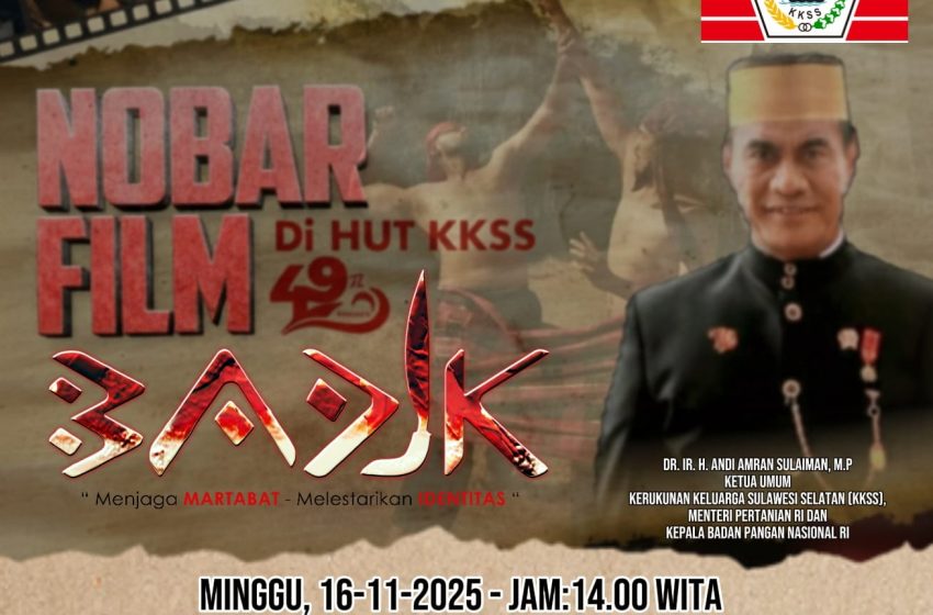  HUT ke-49 KKSS Dimeriahkan Nobar Film BadiK
