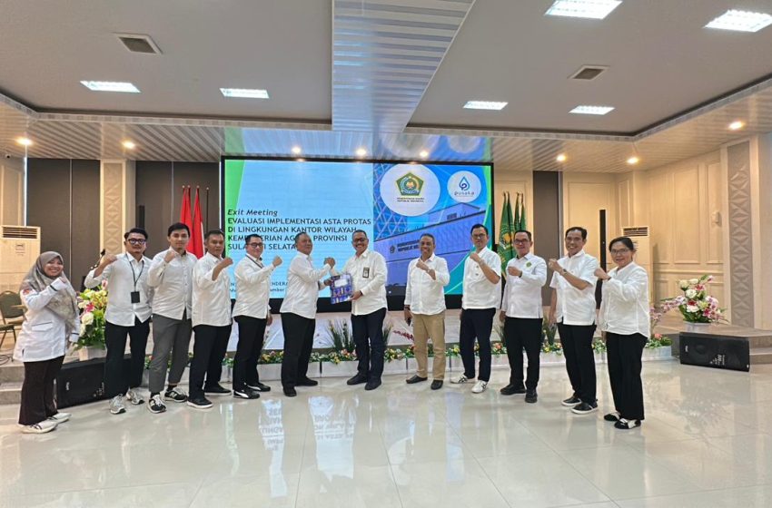  Evaluasi Itjen: Asta Protas Kemenag Sulsel Berjalan Baik dan Berdampak