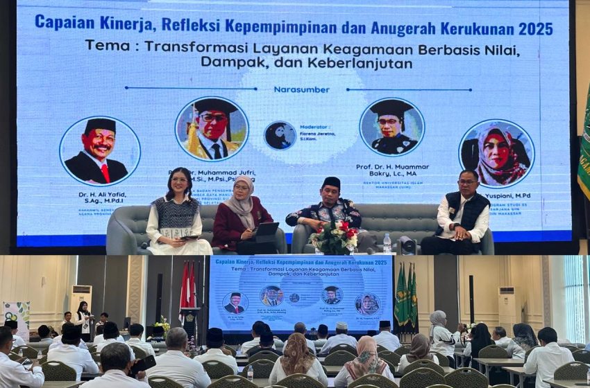  Evaluasi Capaian Kinerja Kanwil Kementrian Agama Melalui Refleksi Kepemimpinan