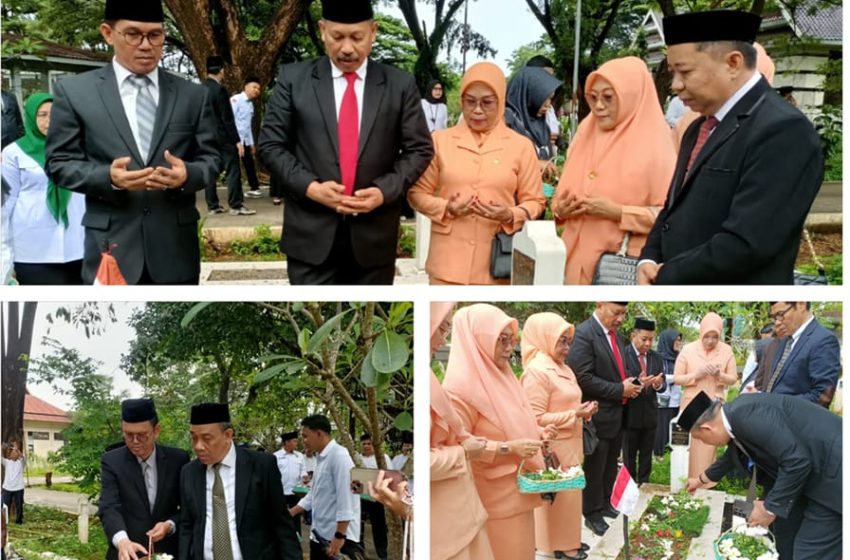  Refleksi HAB Kemenag ke-80, Kanwil Kemenag Sulsel Ziarah ke TMP Panaikang