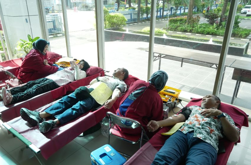  Gelar Donor Darah, Pelindo Bangun Kesehatan dan Keselamatan Kerja