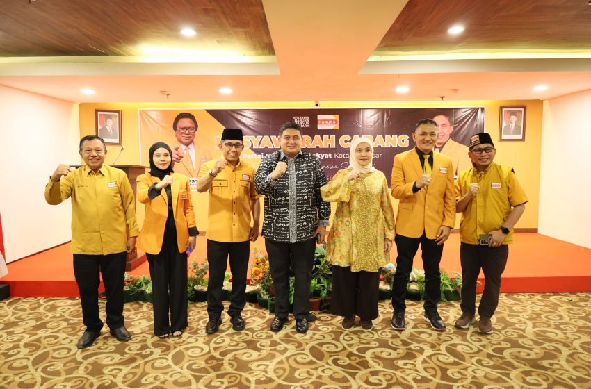  Appi Bicara Pengalaman Politik dan di Muscab Hanura 