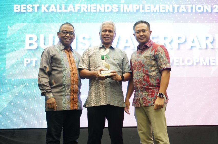  Kekuatan BWP Raih penghargaan Best Kallafriends Implementation 2025,