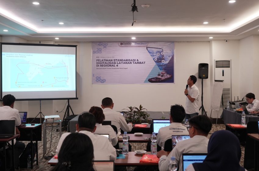  Komitmen Berkelanjutan Pelindo Gelar Pelatihan Standardisasi dan Digitalisasi Layanan