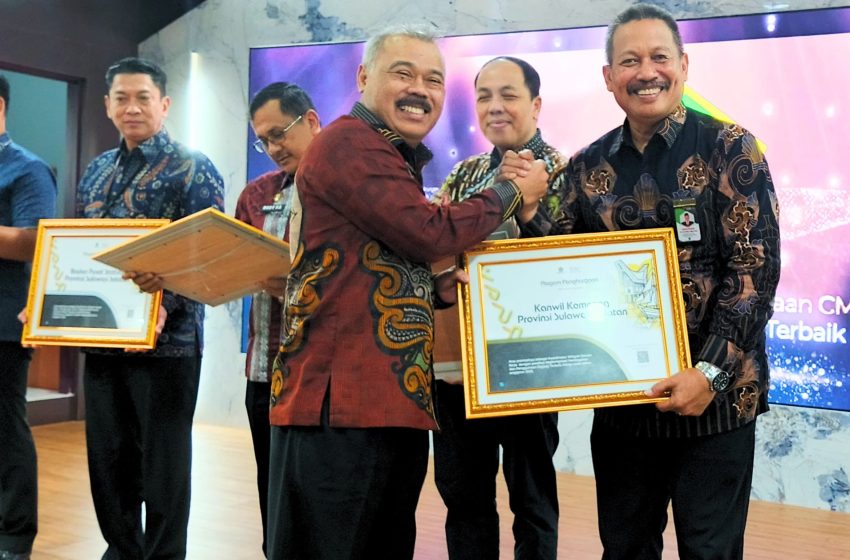  Dua Penghargaan untuk Kemenag Sulsel di Ajang Regional Treasury Forum