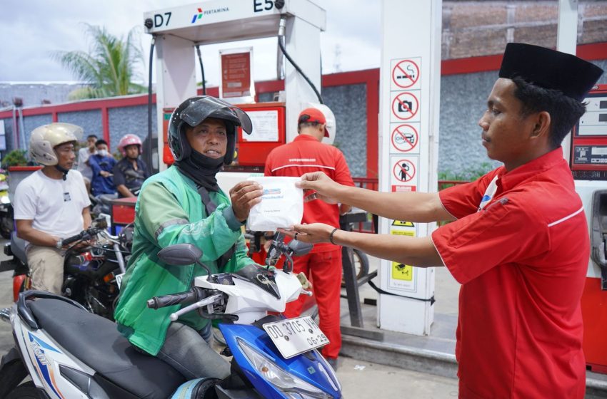  Program Berbagi Pertamina Hadir di 178 SPBU di Sulawesi