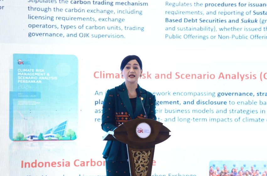  OJK dan Inggris Resmi Bentuk Working Group Pembiayaan Iklim