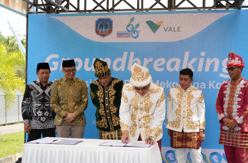  PT Vale Tancap Gas Revitalisasi Pasar dan Bangun Nursery Terintegrasi Kebun Raya