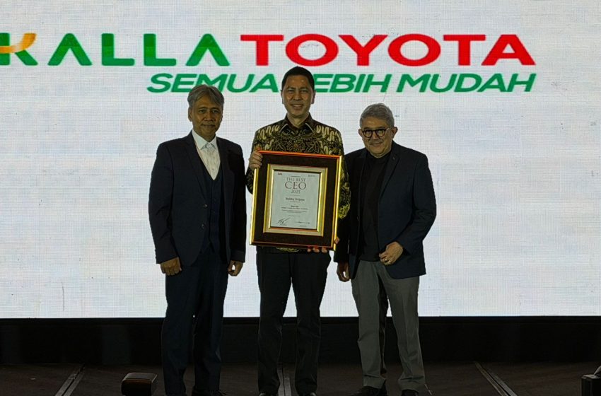  CEO Kalla Toyota Sabet Indonesia Best CEO 2025 dari SWA Media Group
