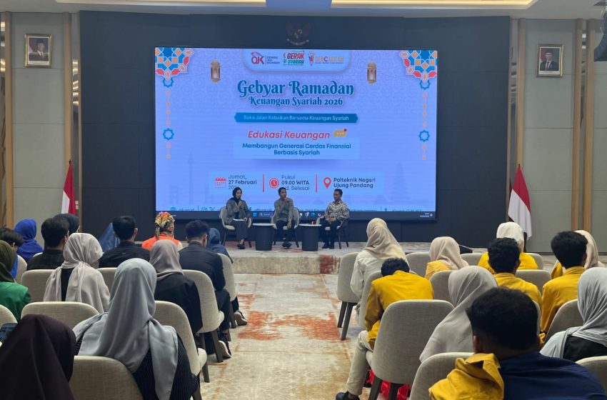  100 Peserta Antusias Ikuti Edukasi Keuangan Syariah OJK di Makassar