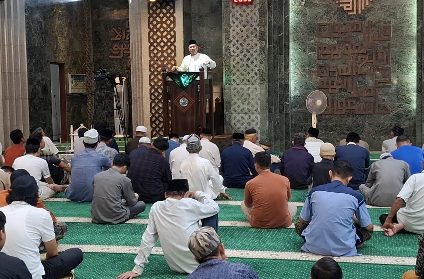  Dari Mimbar Al Markaz, Ali Yafid Ajak Umat Jadikan Ramadan Momentum Perbaiki Akhlak Sosial