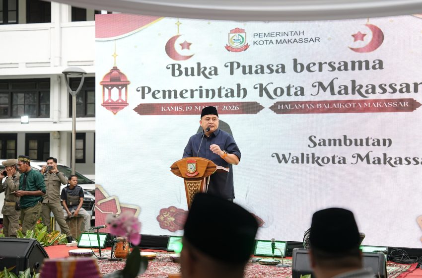  Penghujung Ramadan Munafri-Aliyah  Buka Puasa Bersama Forkopimda