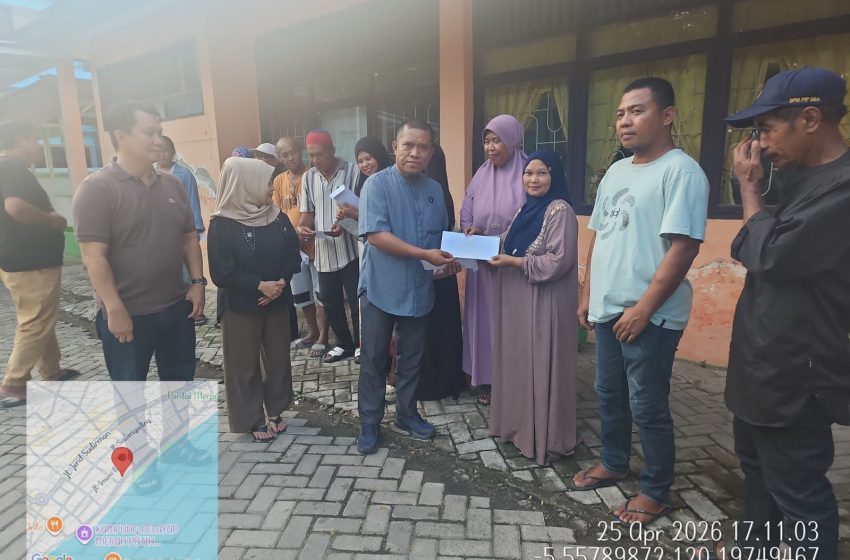  Pemprov Sulsel Salurkan Bantuan untuk Korban Kebakaran di Bulukumba