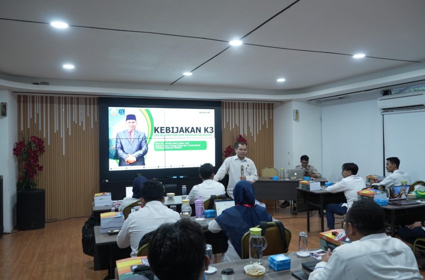  Perkuat Budaya Keselamatan, Pelindo Regional 4 Gelar Pelatihan dan Sertifikasi Ahli K3