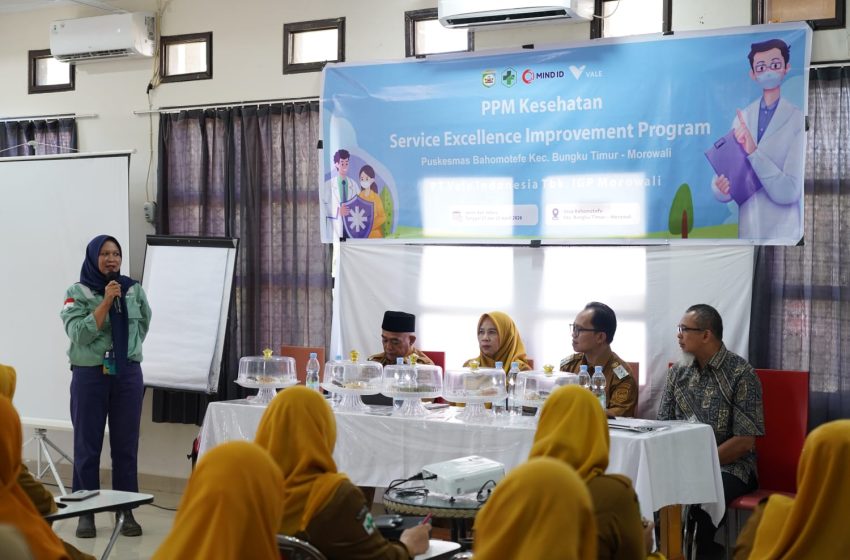  Tingkatkan Layanan Kesehatan, PT Vale Latih Tenaga Medis di Morowali Lewat Program Berkelanjutan