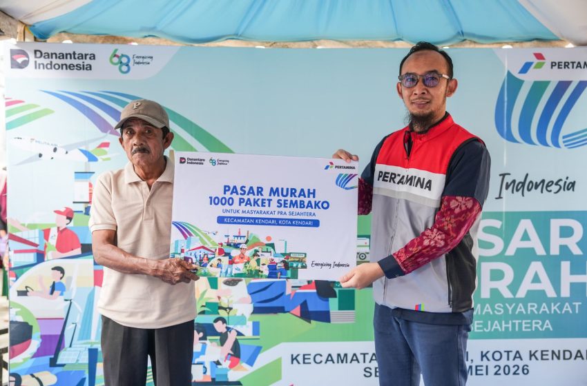  Diserbu Warga Kendari, Pertamina Jual Paket Sembako Lengkap Cuma Rp30 Ribu