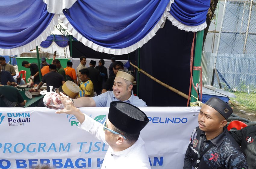  35 Sapi Kurban Disalurkan Serentak, Pelindo Regional 4 Perkuat Kepedulian Sosial